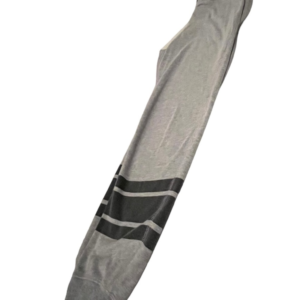 Material girl, active lightweight, joggers, Large. Grey and navy naturally fade